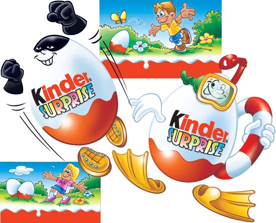 Oeufs Surprise (Kinder, Zaini...) Oeufs Surprise (Kinder, Zaini...)